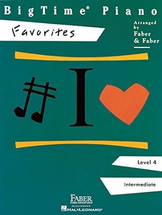 Faber - BigTime Piano - Favorites - Level 4