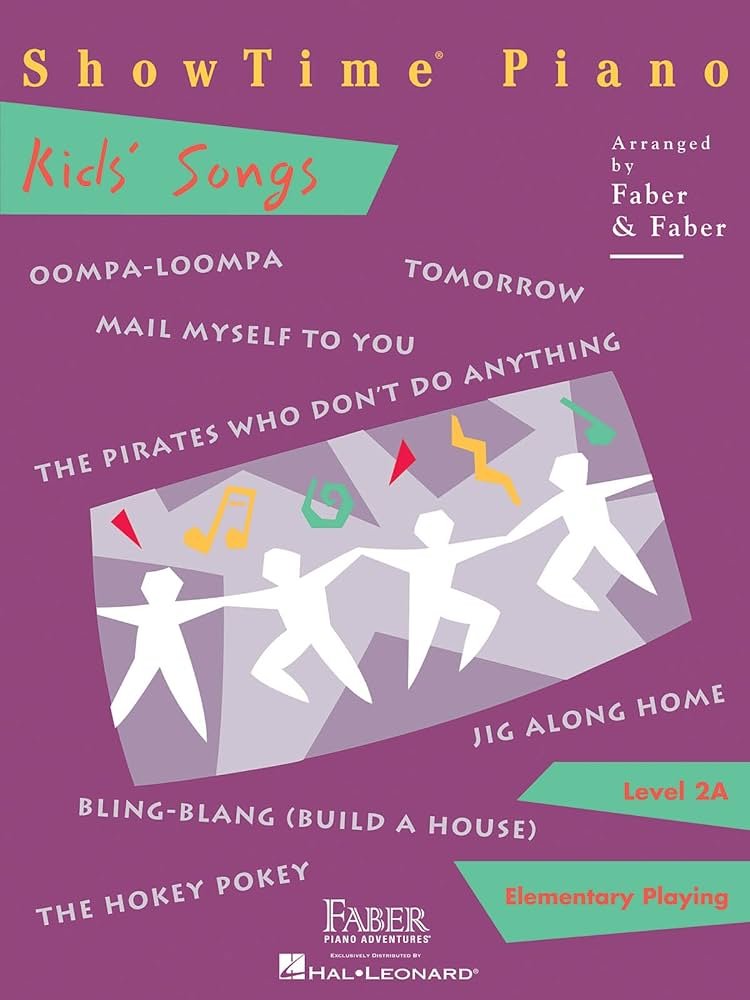 Faber - ShowTime Piano - Kids Song - Level 2A