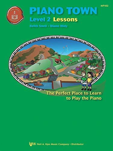 Piano Town Lessons Book - Level 2