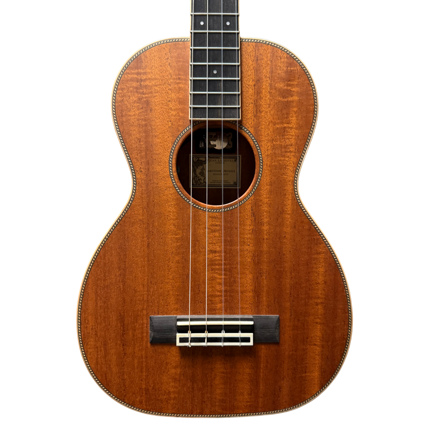 Jean Larriver Baritone Ukulele Mahogany UB-40-MM with case USED