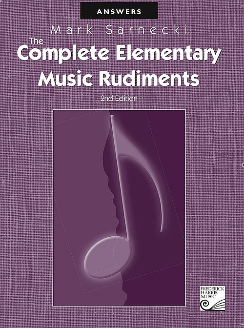 Mark Sarnecki Complete Rudiments Answer Book
