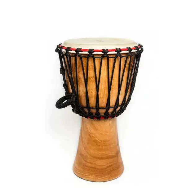 Tycoon rope tuned djembe with 6 inch skin.