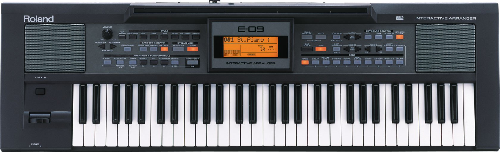Roland E-09 Interactive Arranger Keyboard