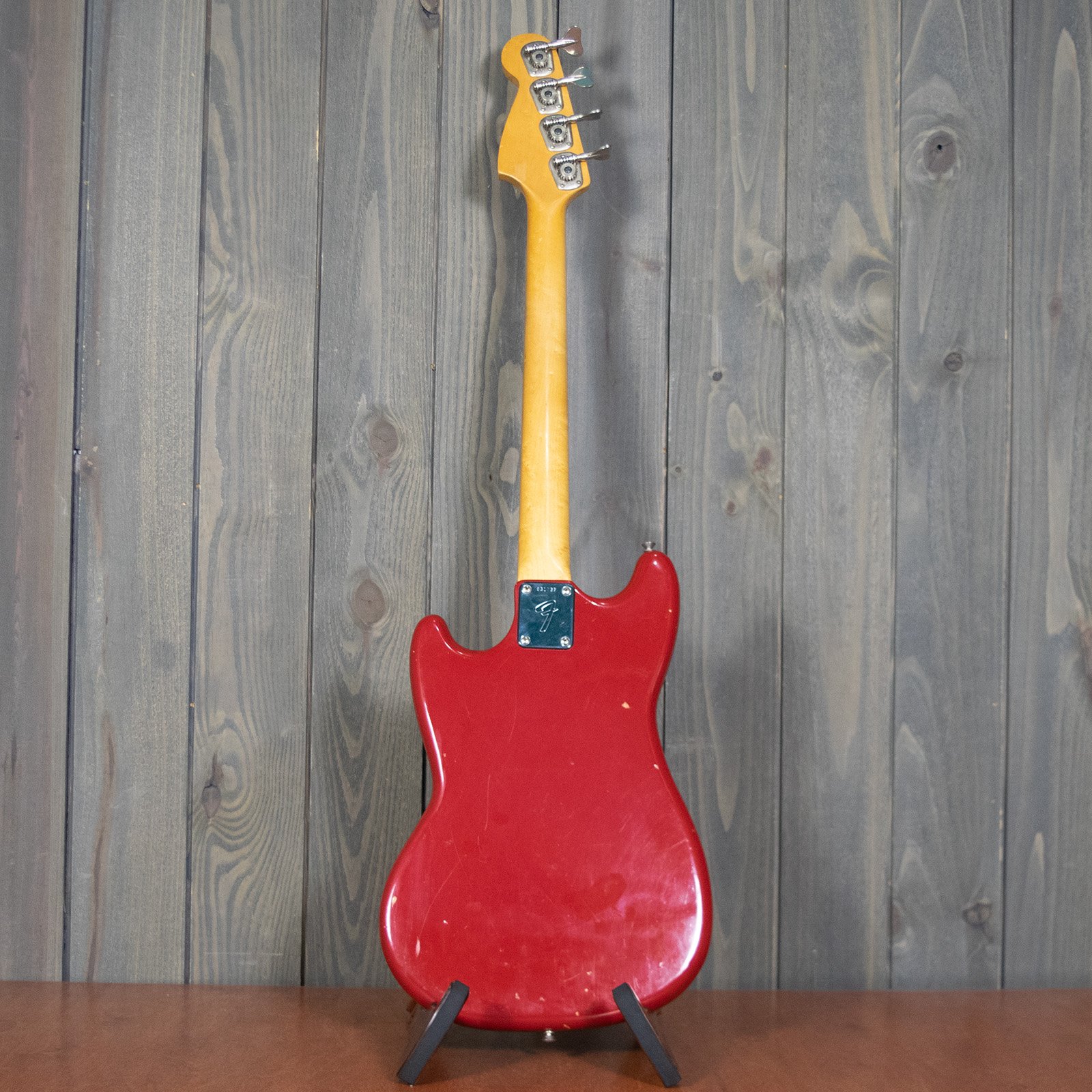 Fender Musicmaster Bass Dakota Red w/ HSC (Vintage - 1975)