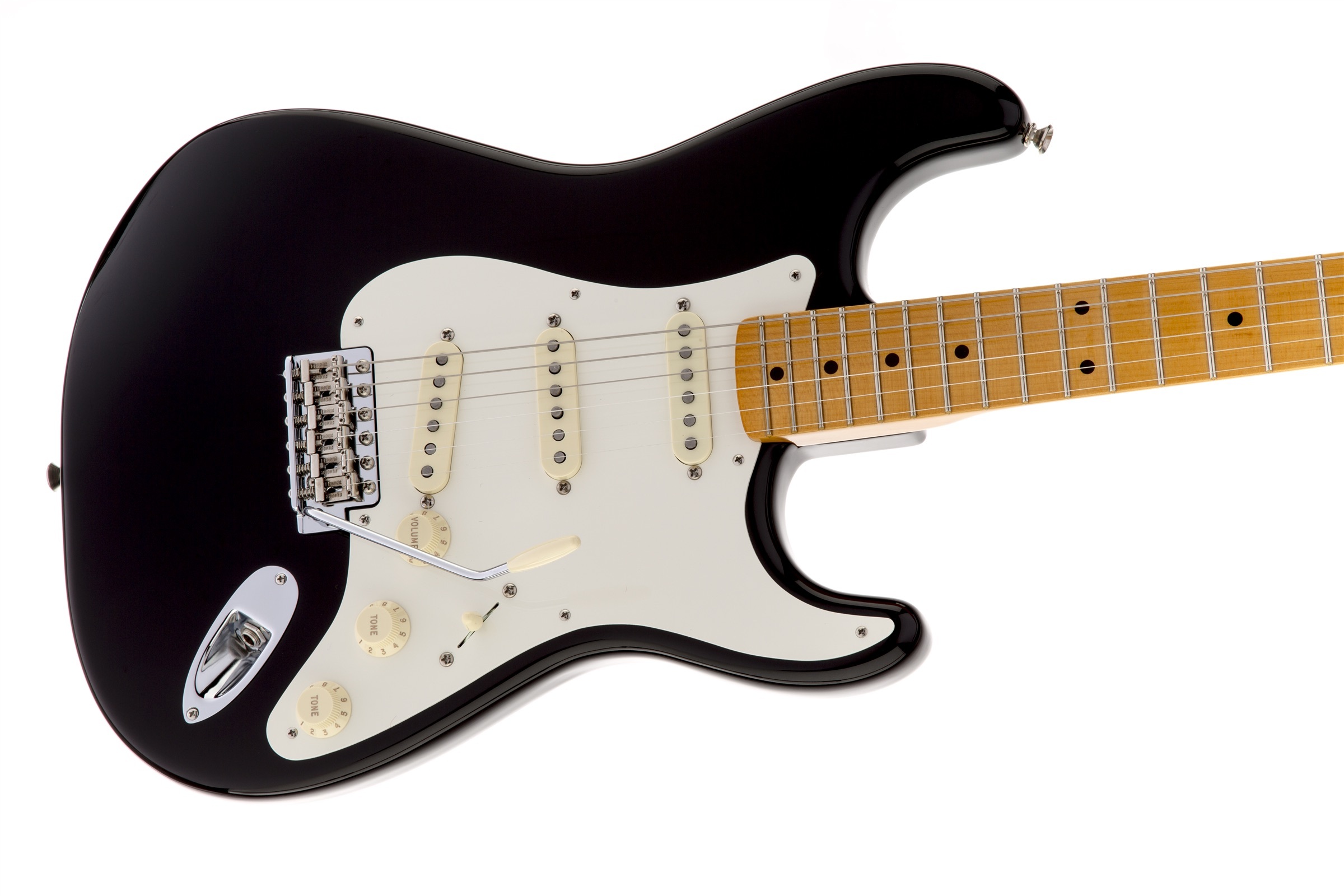 Fender Eric Johnson Stratocaster Maple Fretboard Black - 717669315955