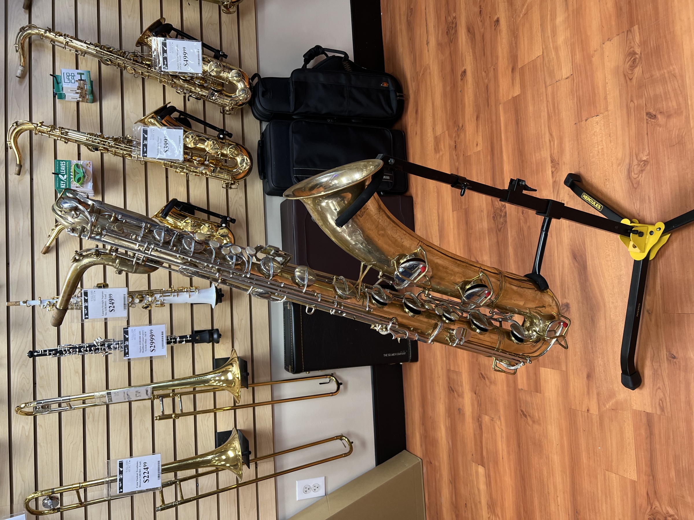 Vintage Conn 12M Naked Lady Low Bb Bari Sax - Used