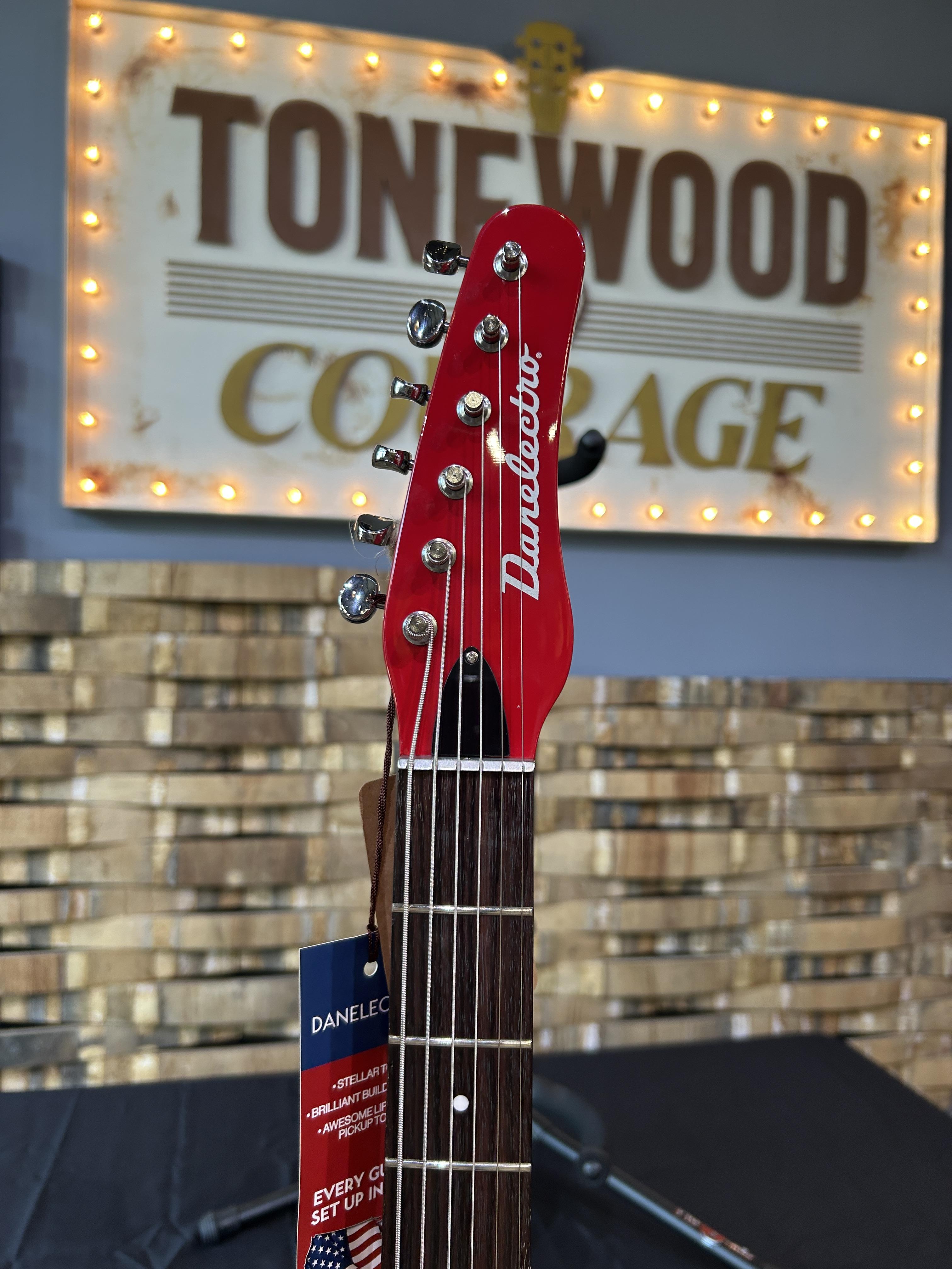 Danelectro '56 Singlecut Baritone - Red - 611820027902