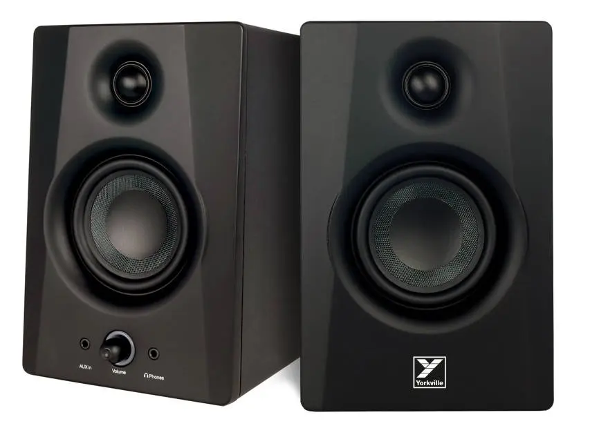 Yorkville Sound YSM3BT 50-Watt 3.5'' Multimedia Reference Monitors w/Bluetooth (Active + Passive Pair)