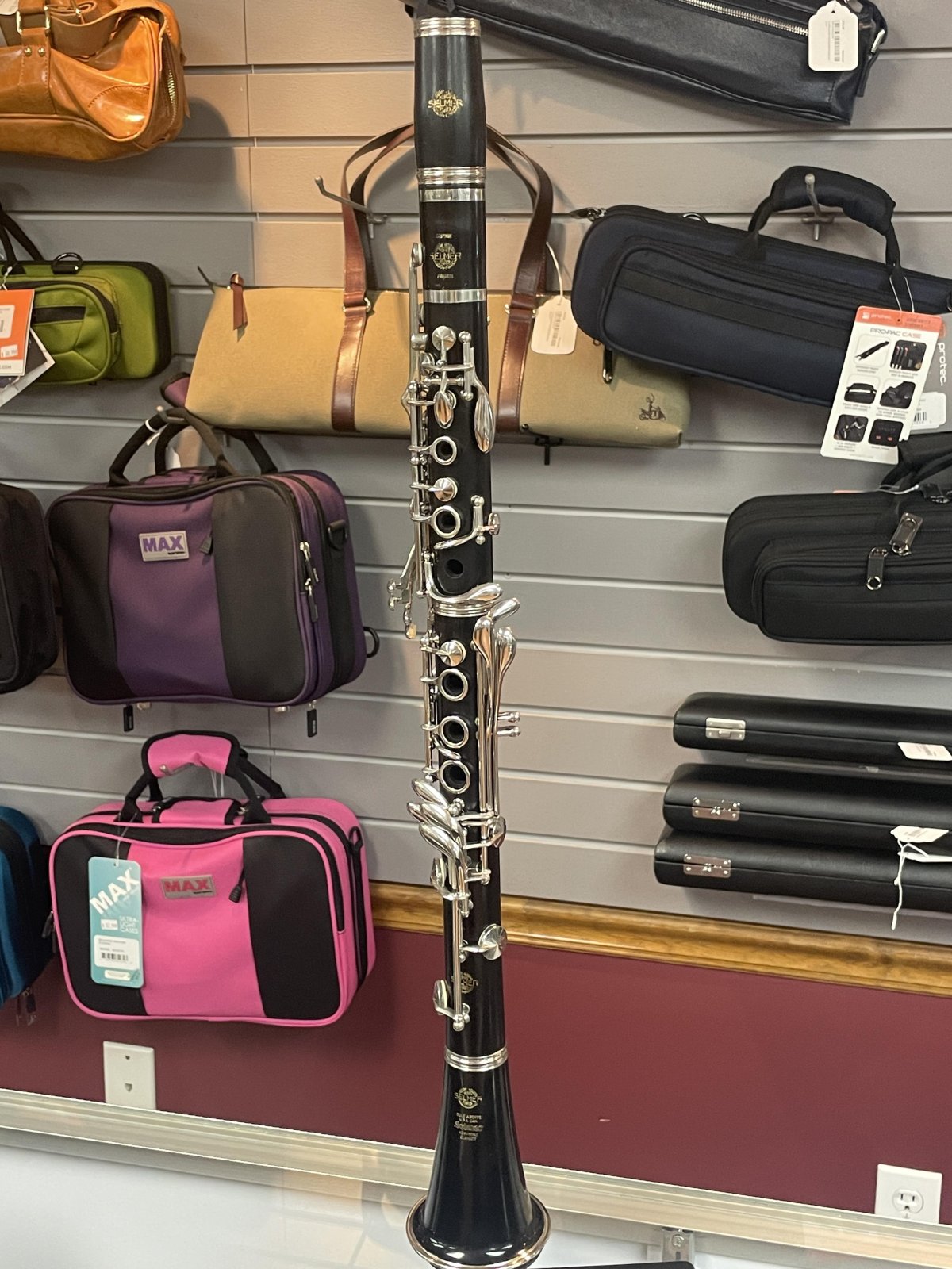 Vintage Selmer Paris Wood Clarinet - Made in France - 9076