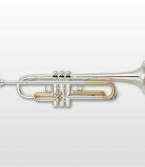 Yamaha YTR-5330MRC Professional Mariachi Trumpet; .459 Bore; silver plated with gold lacquer finished tuning slides