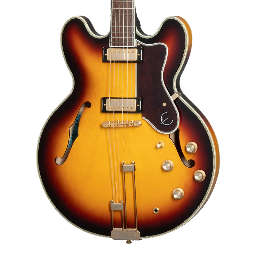 Epiphone Sheraton Frequensator Semi-hollowbody Electric Guitar - Vintage Sunburst