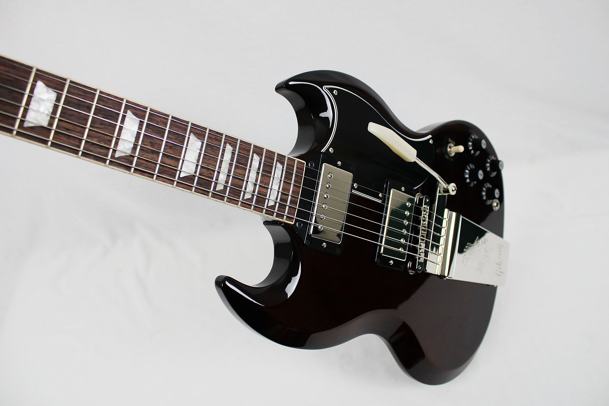【なかなか美品！】Maestro by Gibson SG Gibson Custom Shop 1964 SG Standard Maestro - TV Black and