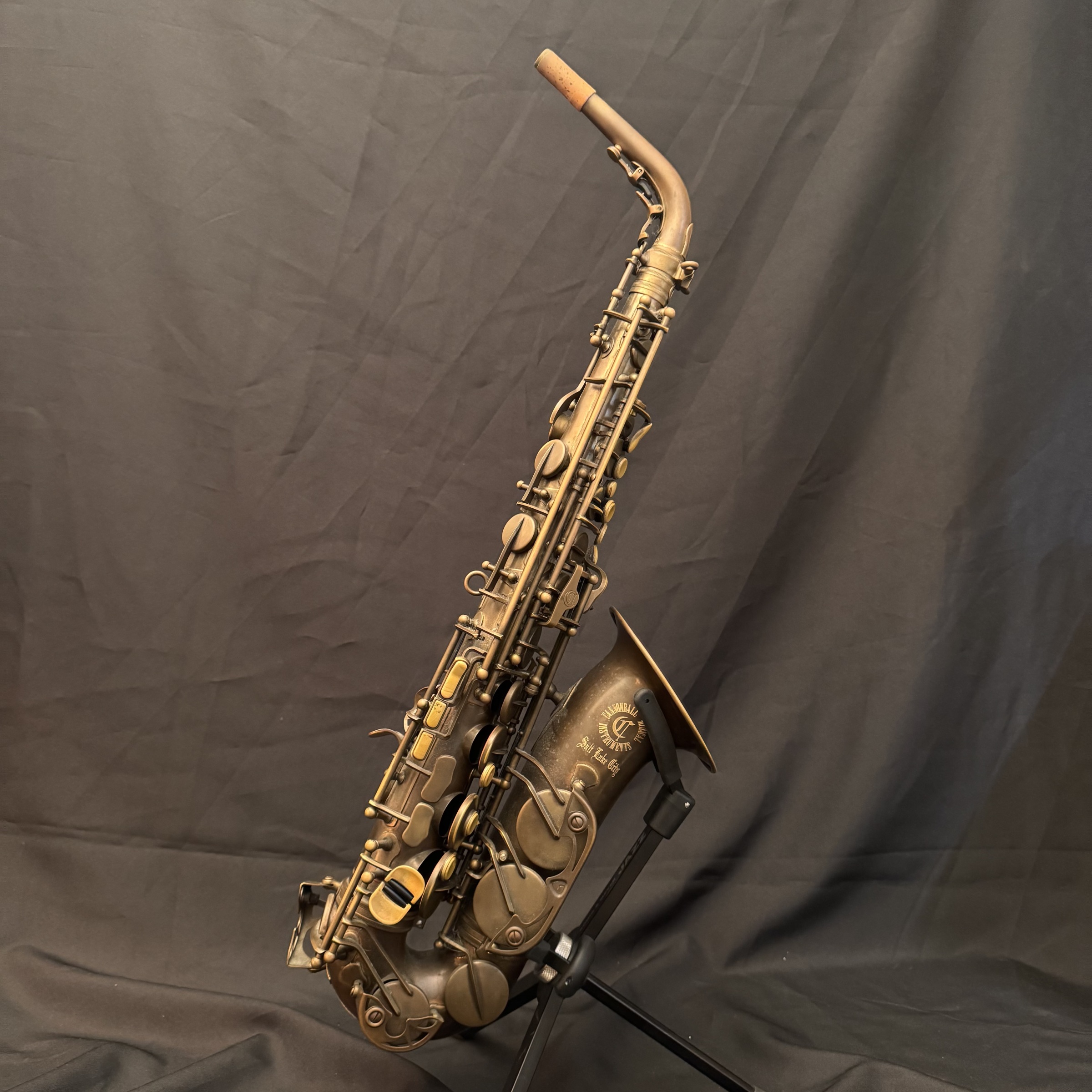 WE LOVE HORNS SAX&BRASS　楽しい 4管 アンサンブル Cannonball “Stone Series” Alto Saxophone- Brute finish