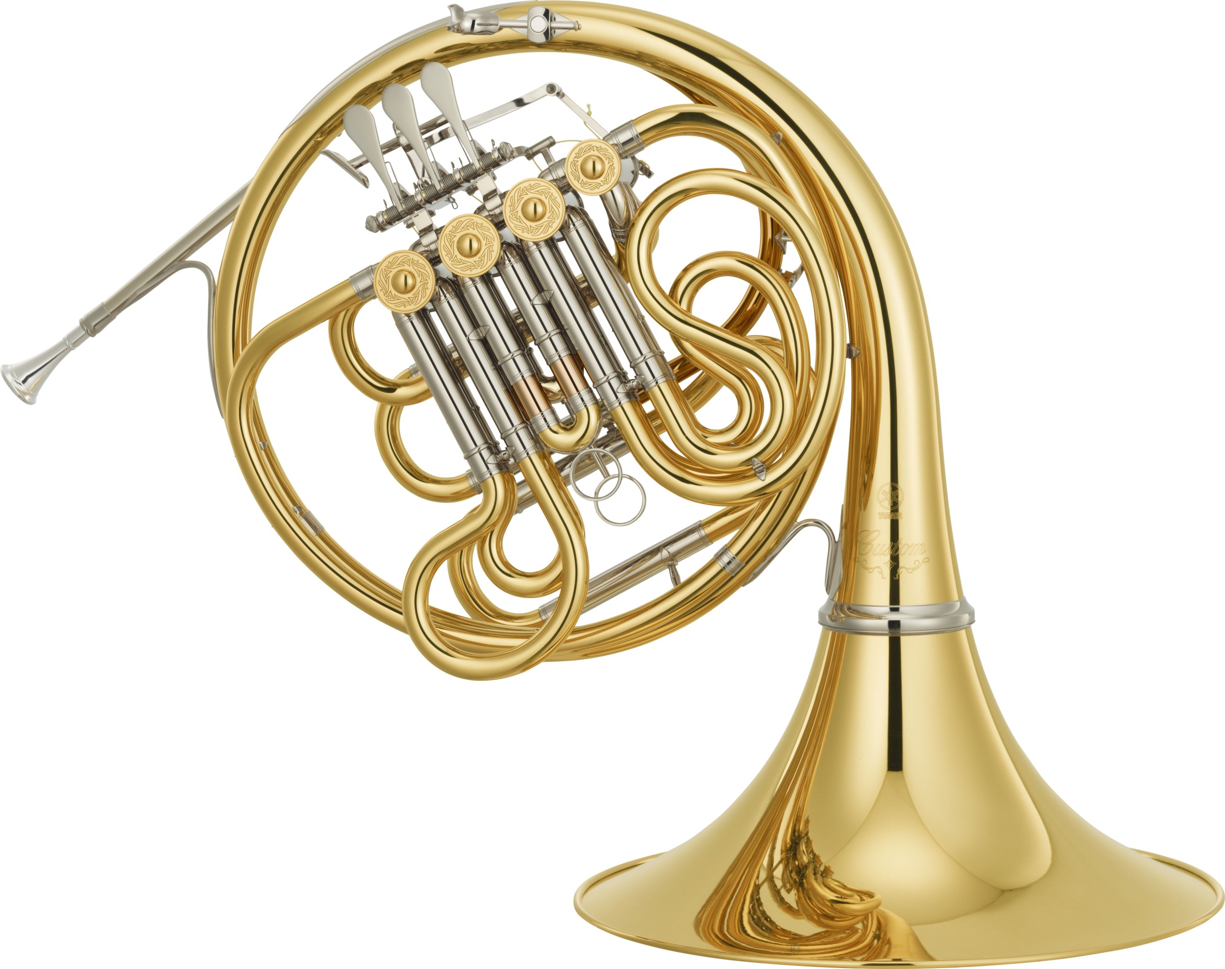 Yamaha Custom French Horn with detached bell, unlacquered (first edition) (YHR-871DU) 
