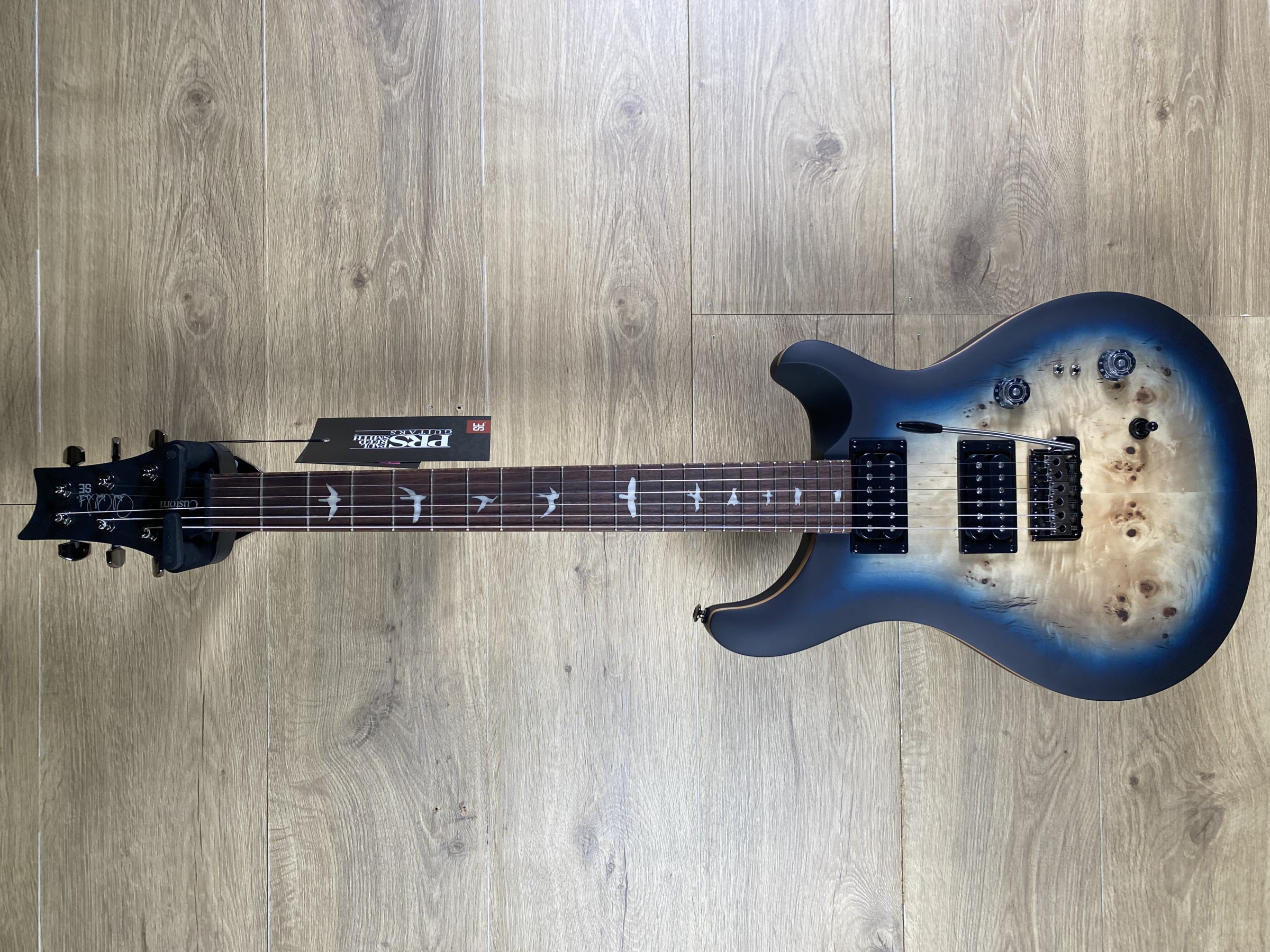 PRS SE Custom 24-08, Lake Blue Midnight Burst
