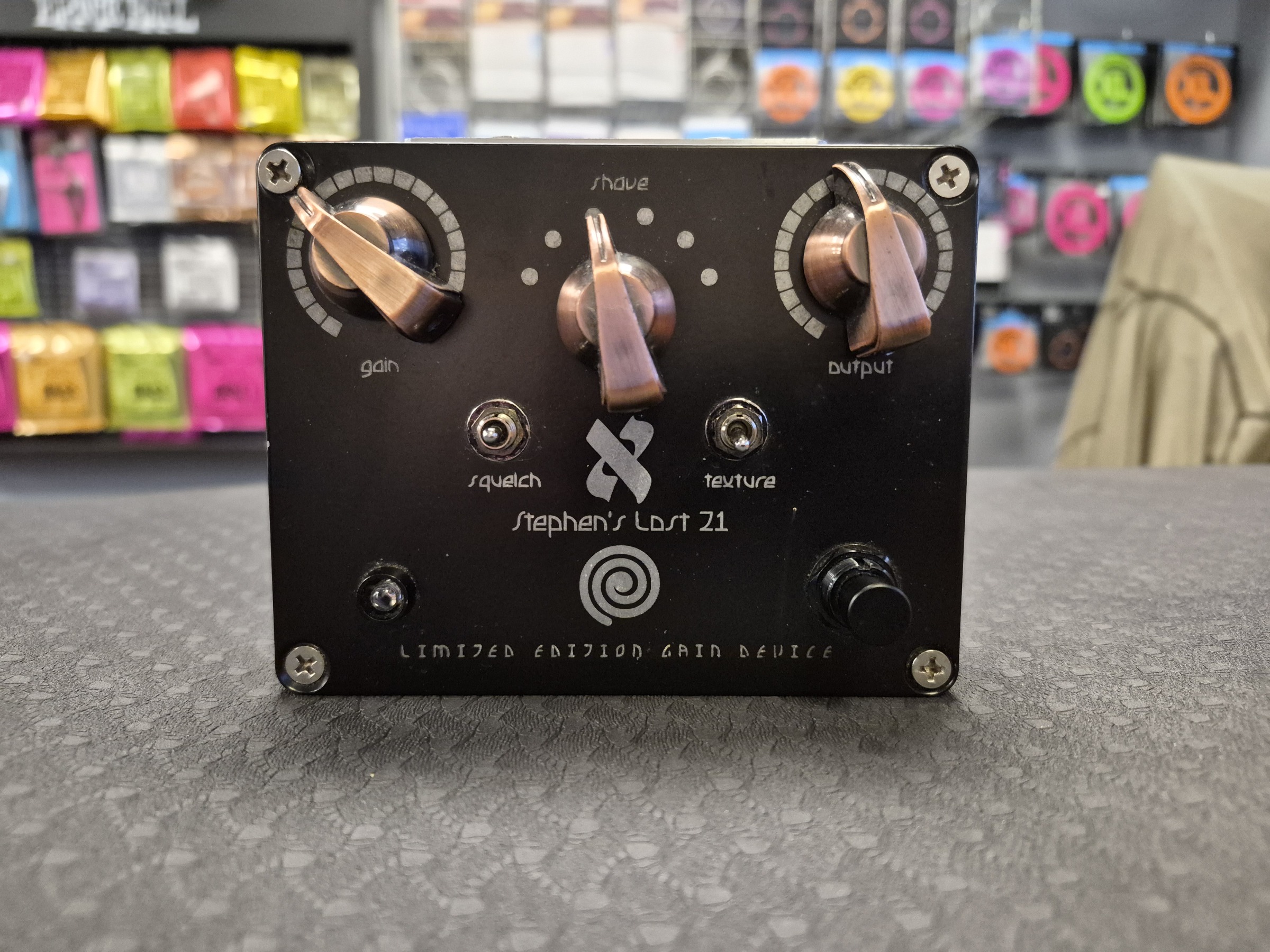 Spiral Electric FX Limited Edition 2023 Aleph Gain Device - Stephen’s Lost 21 - 1 of a Kind!