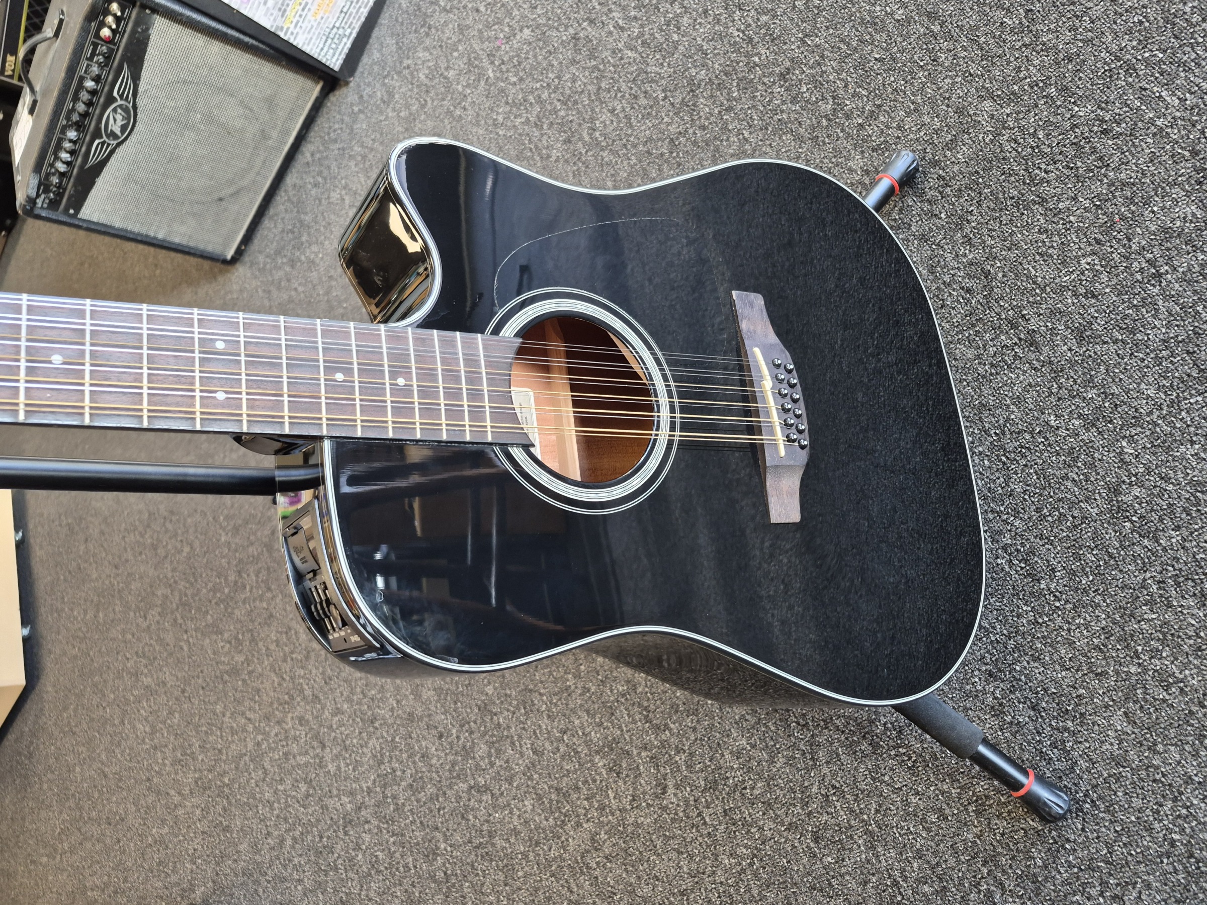 Takamine GD30CE-12 Acoustic-Electric 12-string Dreadnought Guitar with Gator Hard Case