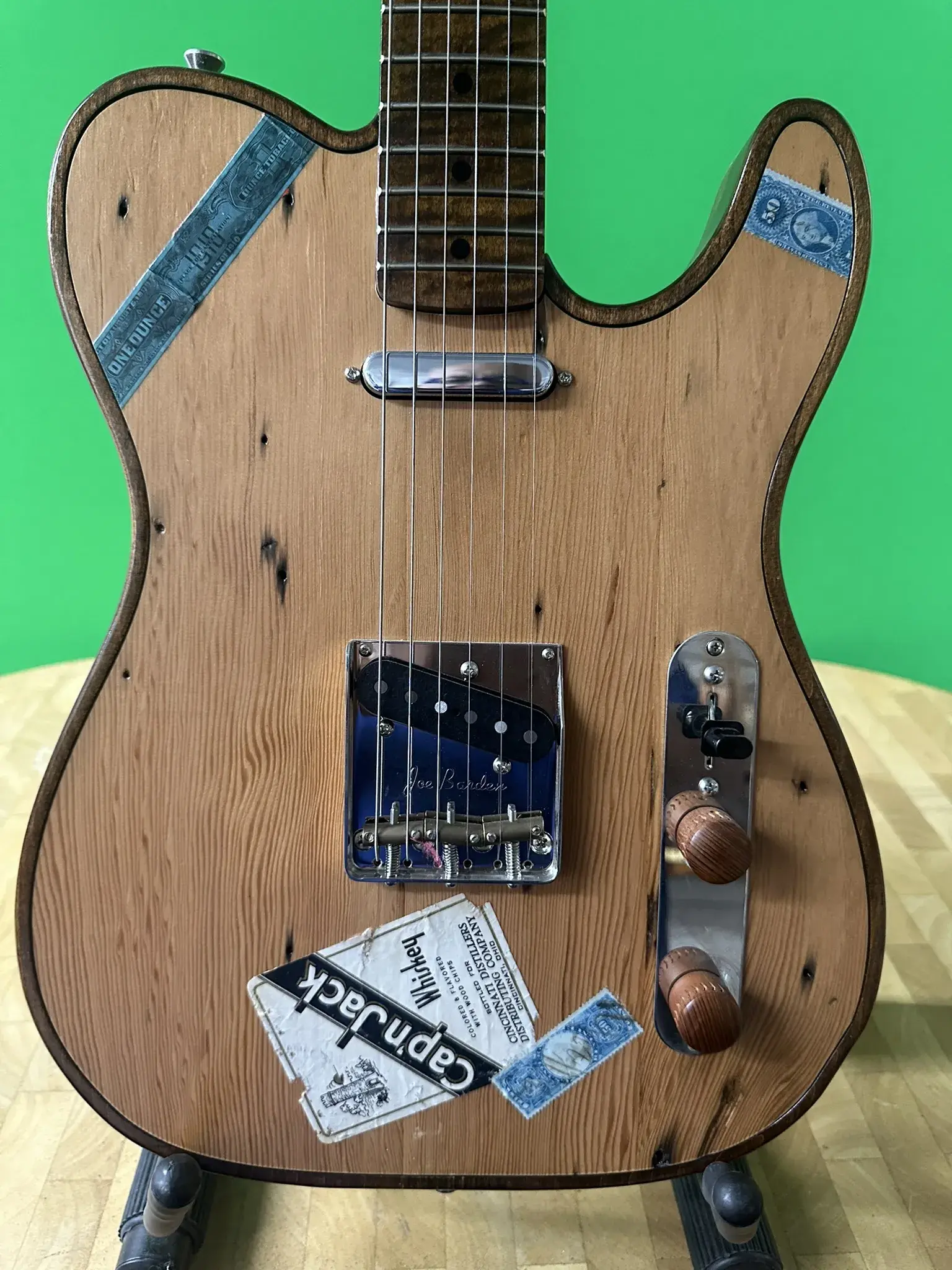 Walla-Walla Maverick Pro Vintage Wood 1904 Valley Road Telecaster 2018
