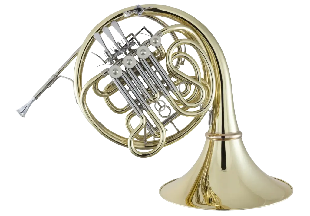 C.G. Conn 11DNS - F/Bb Double French Horn - Yellow Brass - Detachable Bell - Lacquered Finish