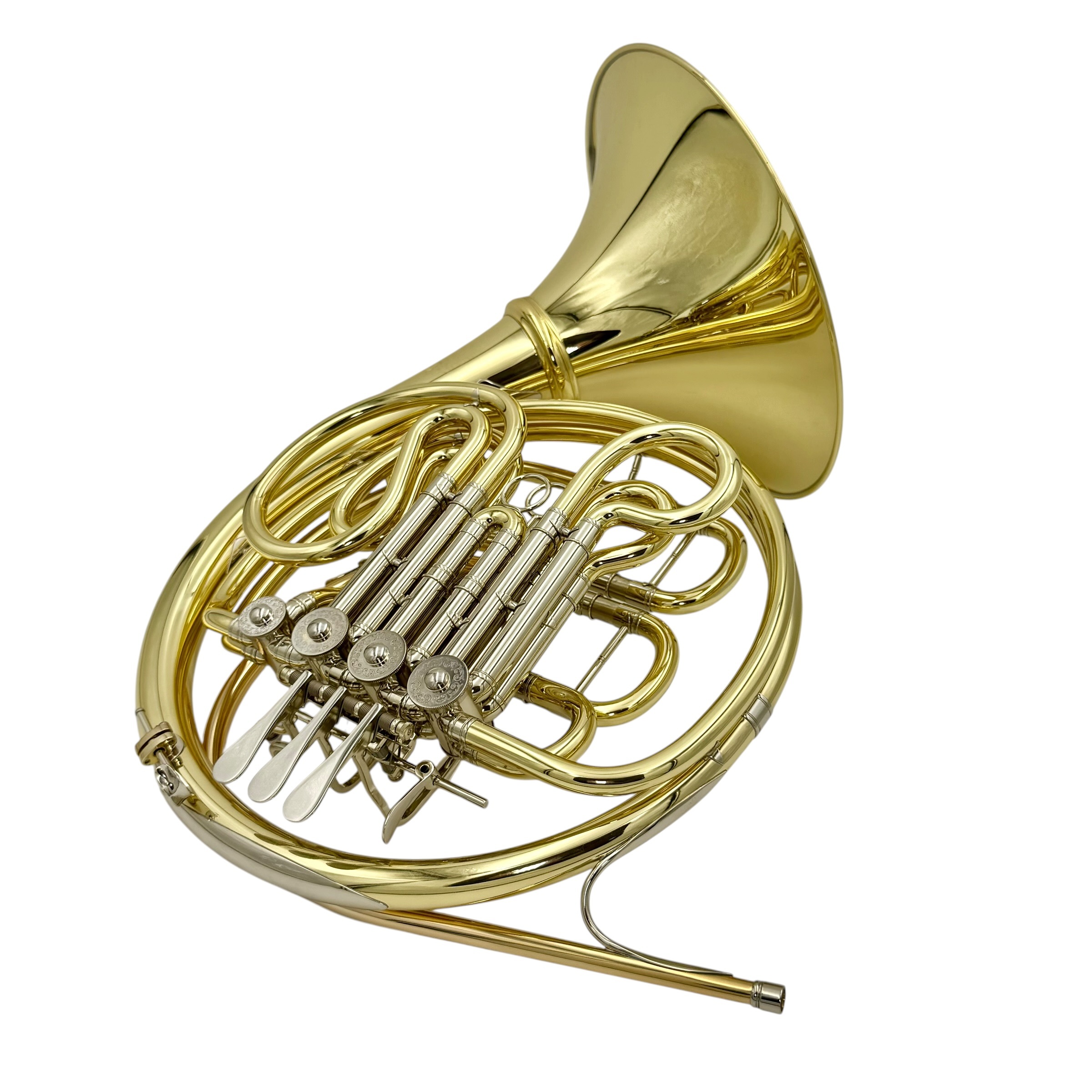 Hans Hoyer G10 L2A - F/Bb Double French Horn - Yellow Brass - Detachable Bell - Lacquered Finish