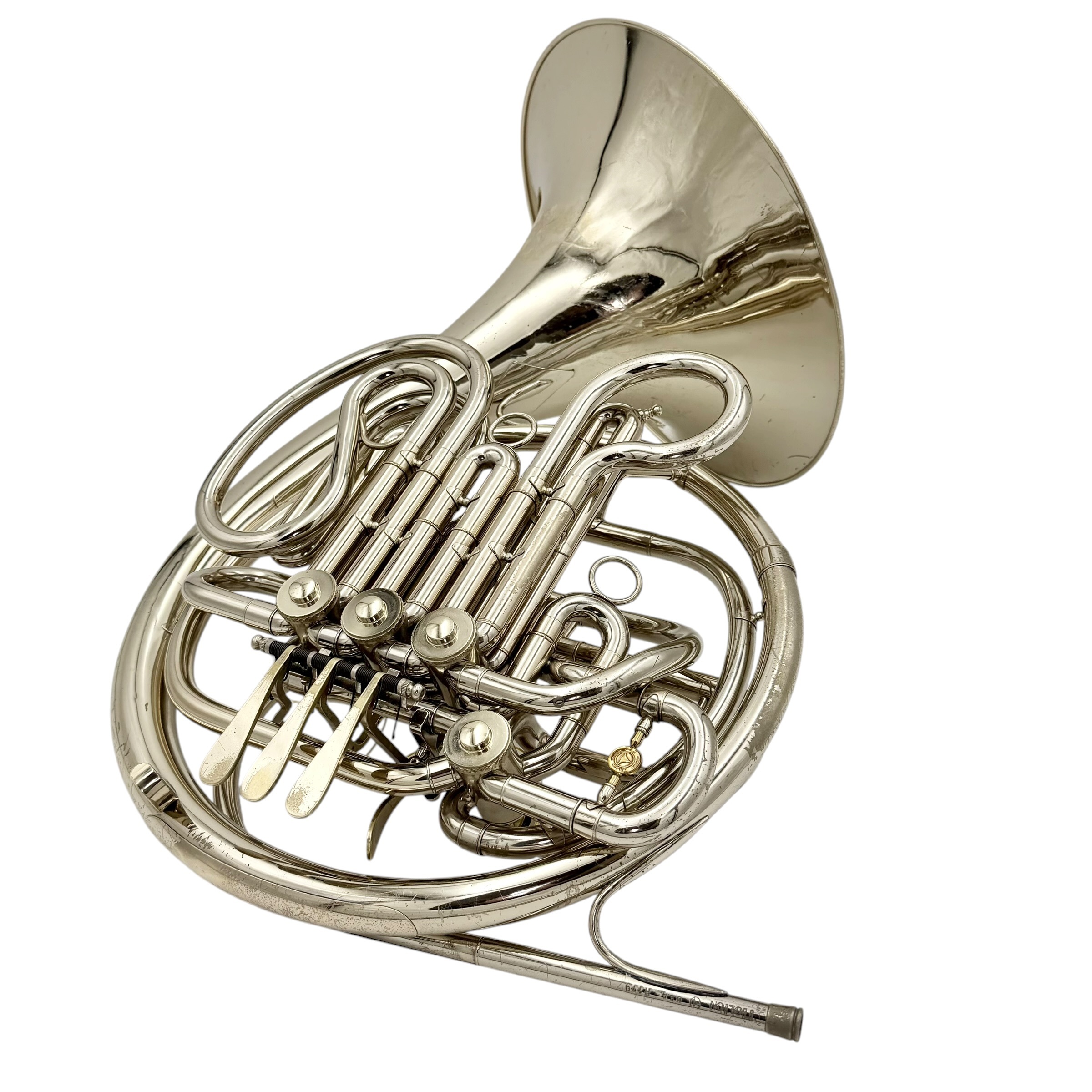 Holton H-179 - F/Bb Double French Horn - Nickel Silver - Fixed Bell - Lacquered Finish - Serial #: 650772 (Pre-Owned)