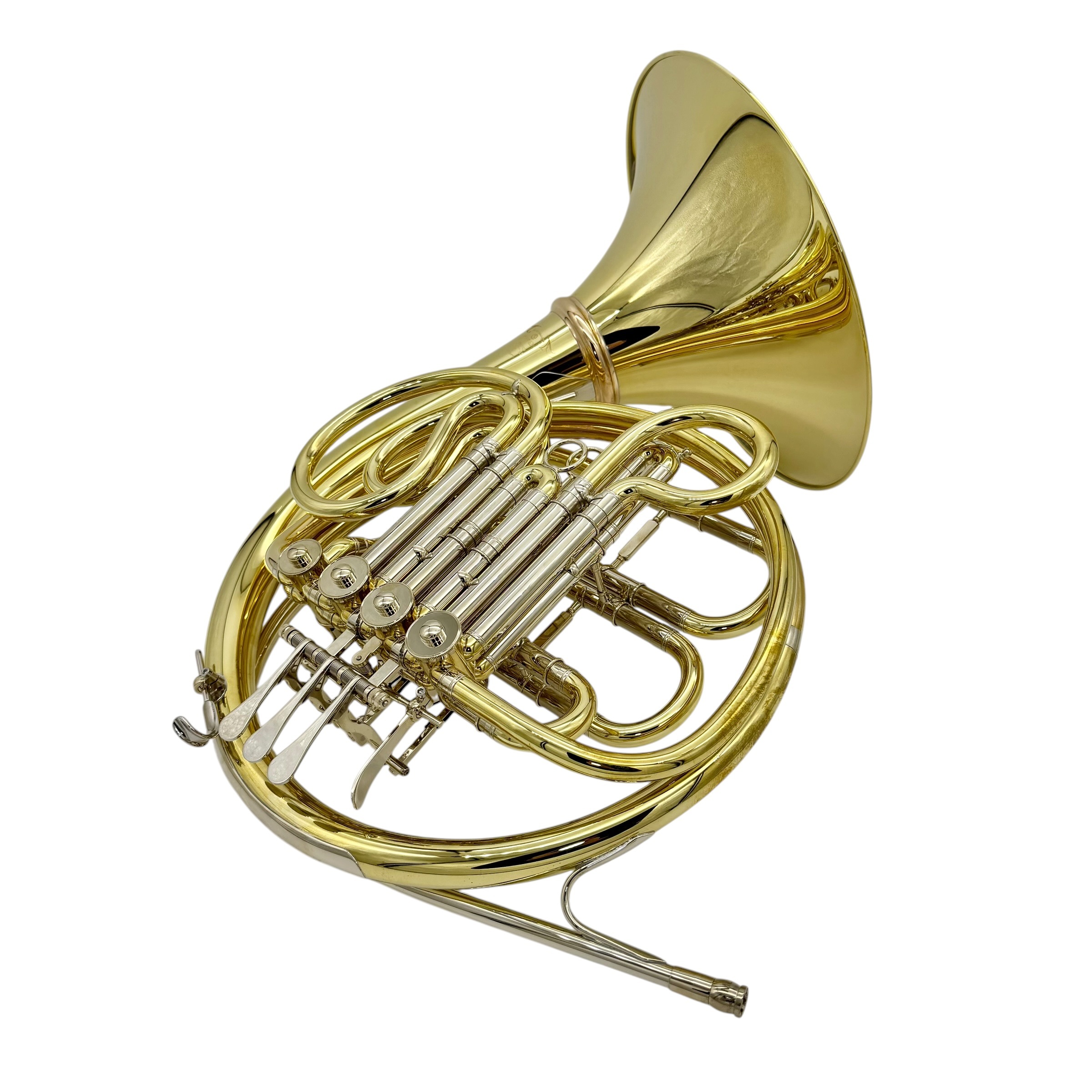 Lewis & Dürk LDx5 Rhenish Anniversary Edition - F/Bb Double French Horn - Yellow Brass - Detachable Bell - Unlacquered Finish