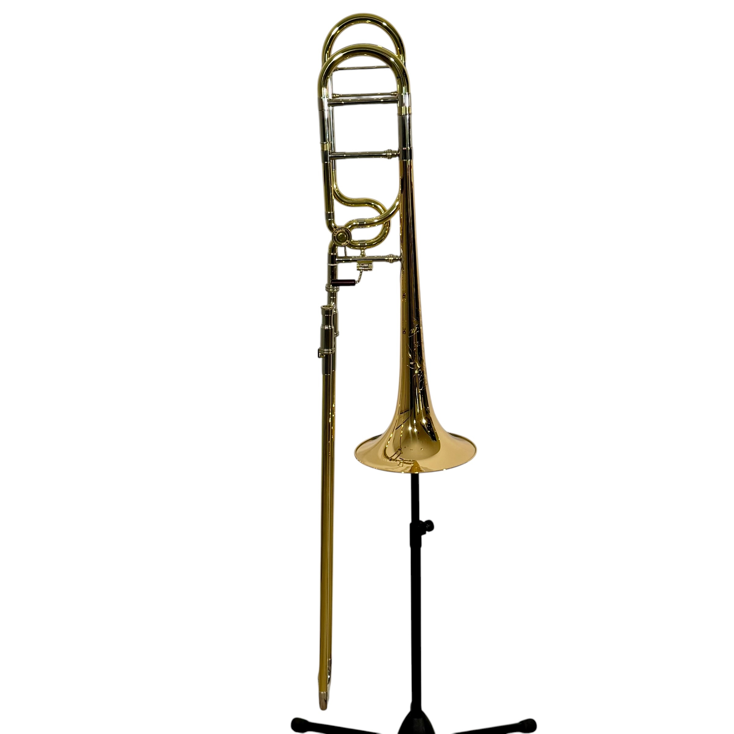 S.E. Shires Q30GR Q Series Tenor Trombone Gold Brass Bell Rotary Valve