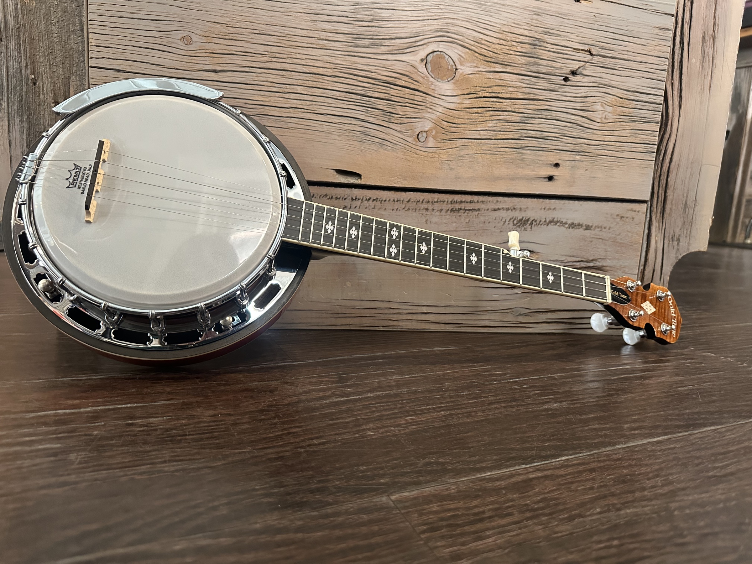 USED GOLD TONE BG-MINI BLUEGRASS MINI BANJO WITH BAG