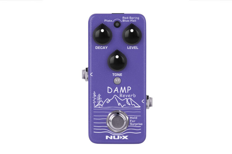 NUX NRV-3 Fx Pedal  Damp Reverb Mini Core Series Stompboxes