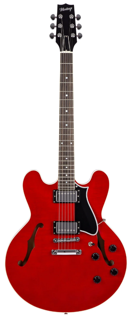 Heritage Standard II Collection H-535 Semi-Hollow Electric Guitar - Trans Cherry