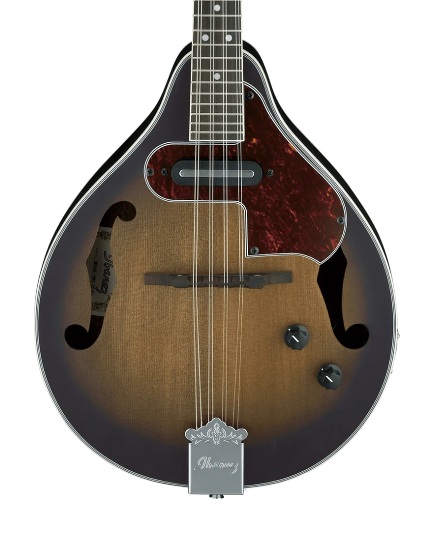 Ibanez M510E Acoustic-Electric Mandolin - Open Pore Vintage Sunburst