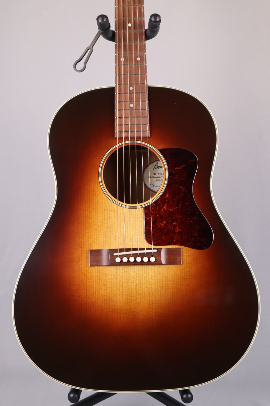 Bourgeois AT Standard (PRE-OWNED, Mint Condition, 2024) Aged Tone Adirondack Spruce Top  Mahogany back and sides  25 Scale length