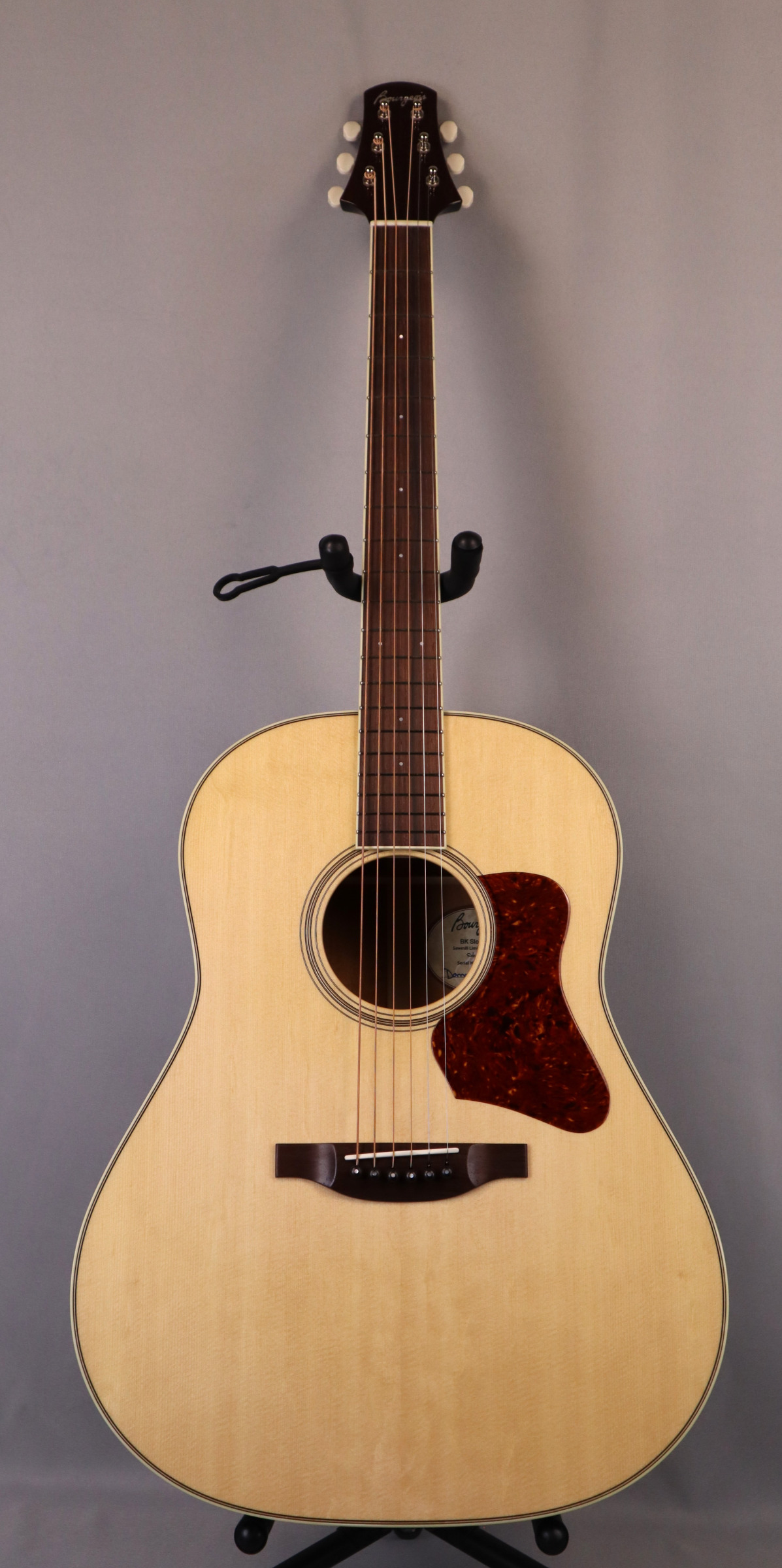 Bourgeois Banjo Killer Sawmill Limited: Bearclaw Figured Sitka Spruce, Figured Mahogany back and sides. (from Bourgeois Sawmill)
