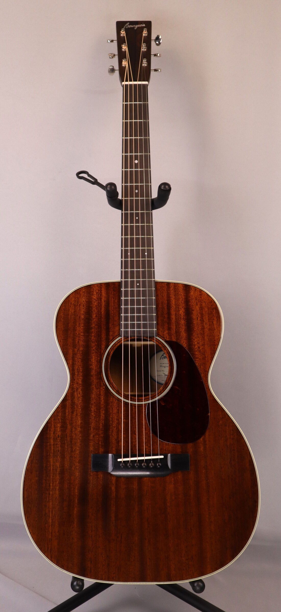 Bourgeois Down East OO-14 Hog Top Guitar. Mahogany Top, Back and Sides.
