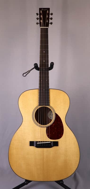 Bourgeois HSCB-OM:  Country Body OM (Heirloom Series) Aged Tone Adirondack Top, Mahogany back and sides.