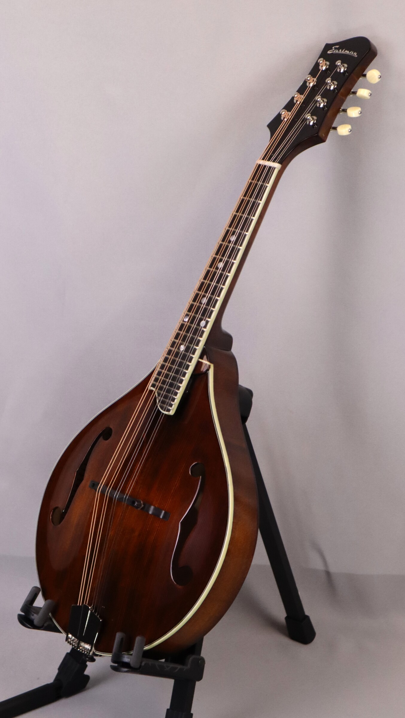 Eastman MD505-Classic A style, F-hole Mandolin. Solid Sitka Spruce Top, Solid Maple back and sides.