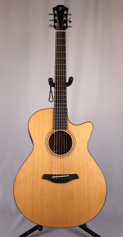 Furch Blue Plus Gc-CM (Gloss Top Solid Cedar, Satin Finish Solid Mahogany back and sides: with LR Baggs StagePro Element Pickup) ORIGINAL CNR NECK DESIGN