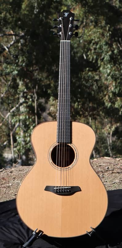 Furch Yellow Plus G-CP w/ LR Baggs Stagepro Anthem Pickup System. Solid Cedar Top, Solid Padauk back and sides. ORIGINAL CNR NECK DESIGN