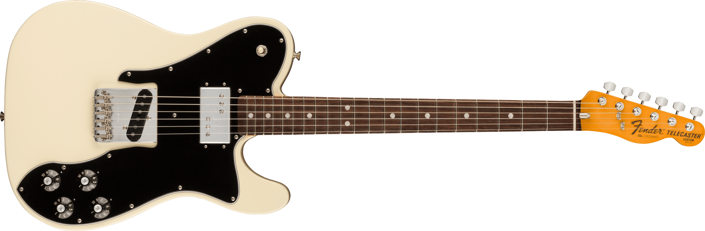 Fender American Vintage II 1977 Tele Custom Olympic White w/case