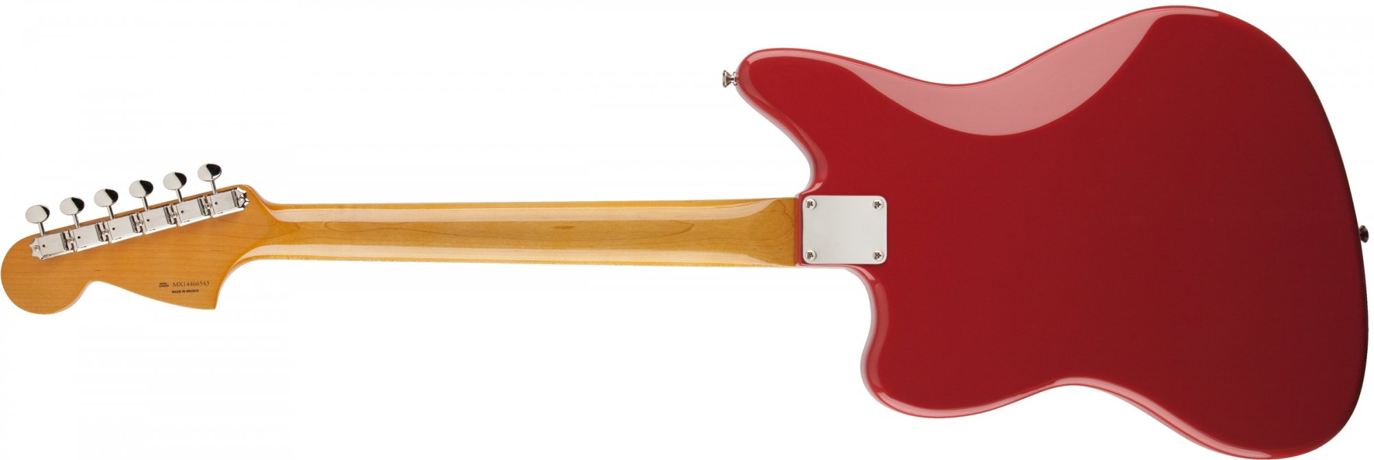 Fender '60s Jaguar RW Fiesta Red with Nitrocellulose Lacquer
