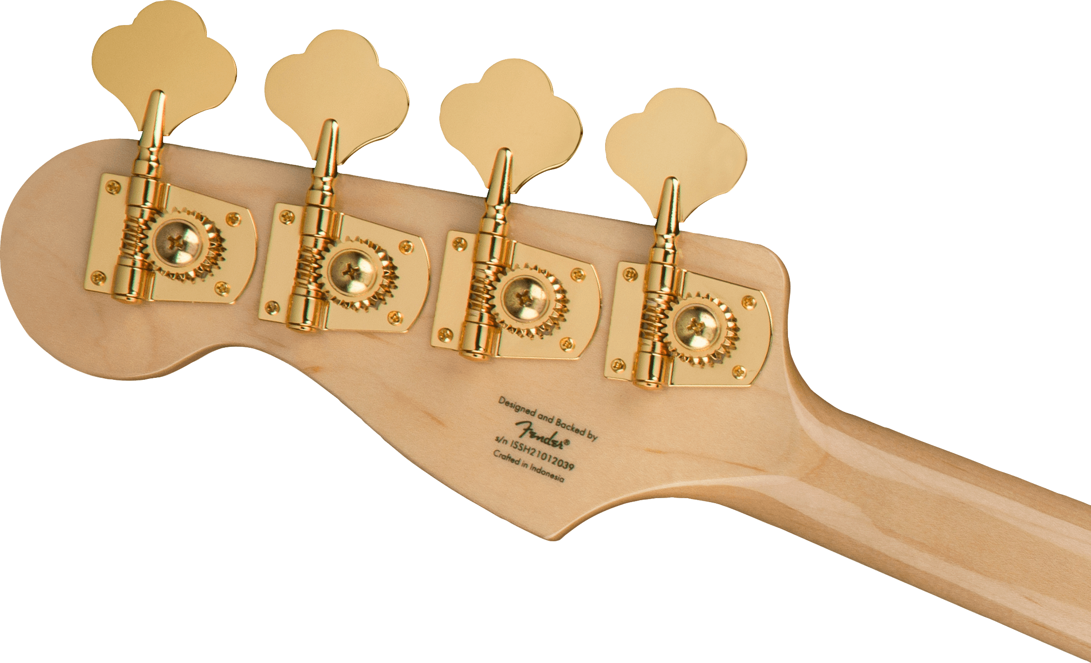 Squier 40th Anniversary Jazz Bass®, Gold Edition, Laurel