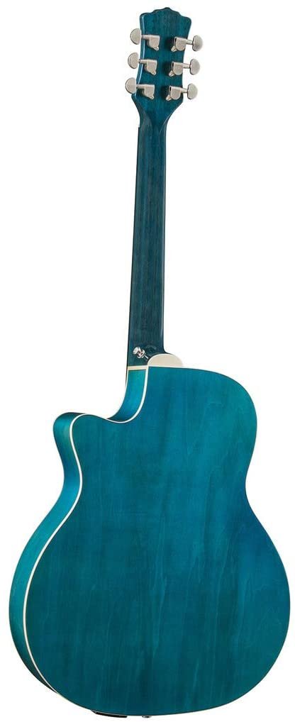 Luna FAU DF QM Dragon Fly Guitar - 814064029392