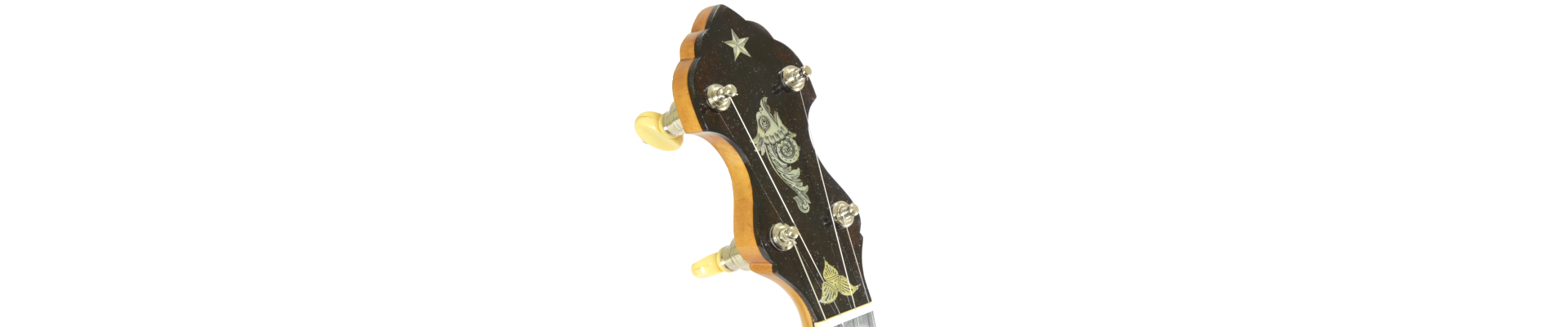 Gryphon Style Banjo Headstock Inlay