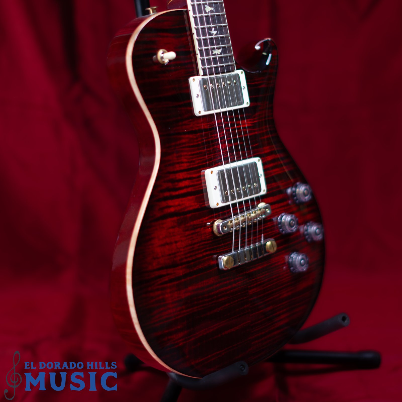 PRS Core McCarty 594 Singlecut Fire Red Burst 10-Top 2023