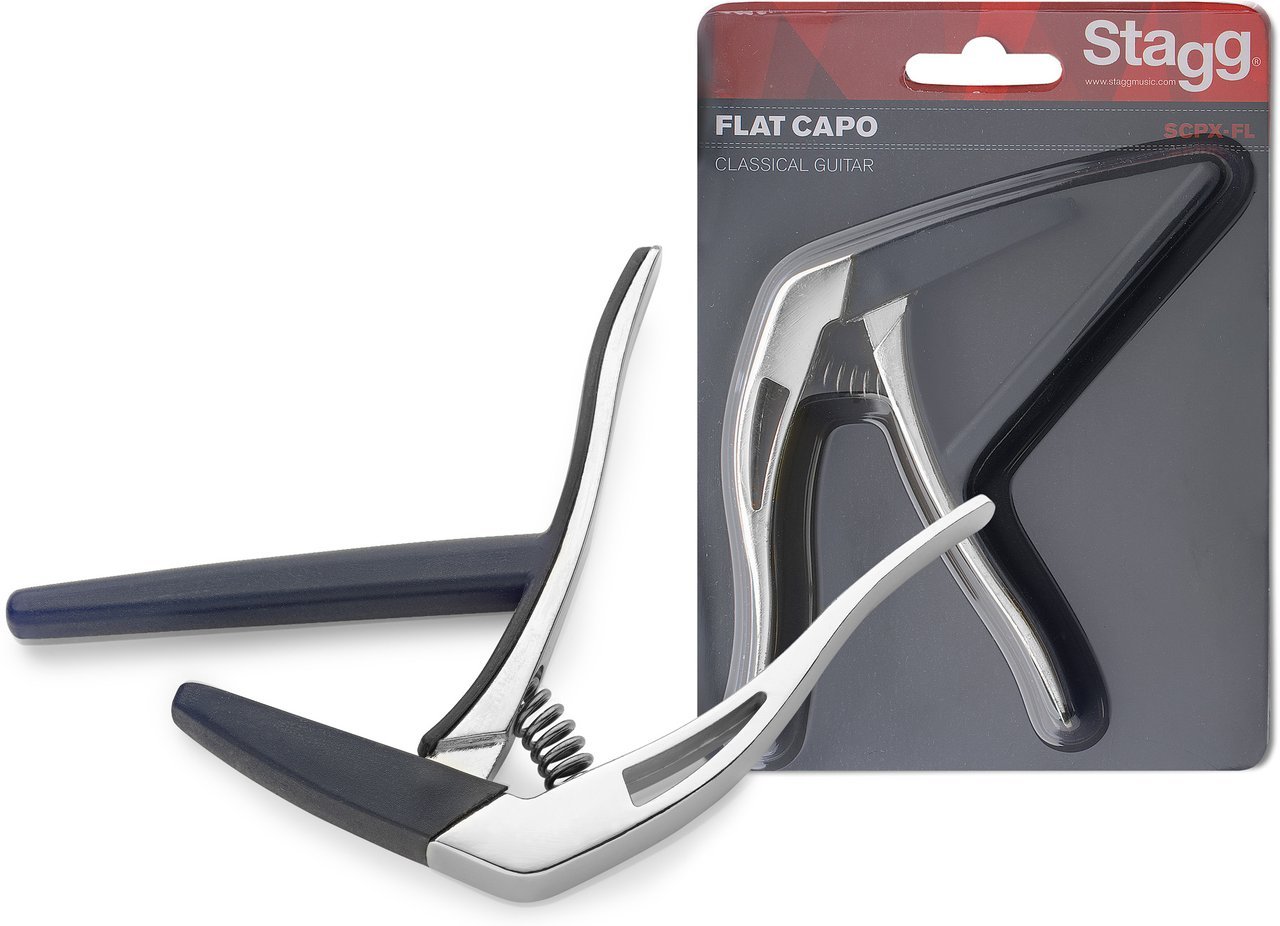 Stagg Curved Trigger Capo Acoustic/Electric Guitar