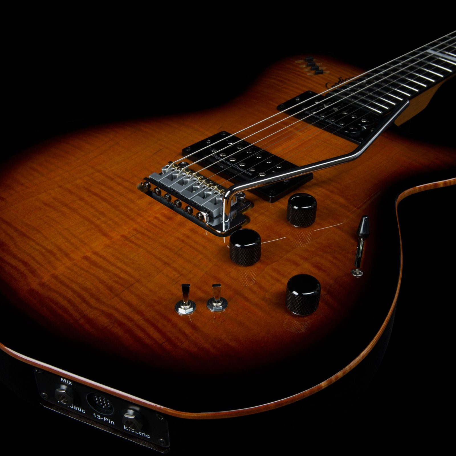 ギター Godin LGXT Cognac Burst Flame AAA Godin LGXT Cognac Burst Flame AA Electric Guitar – Guitar HAUS