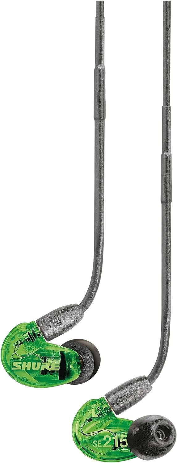 Shure SE215 Special Edition Sound Isolating Earphones (Green