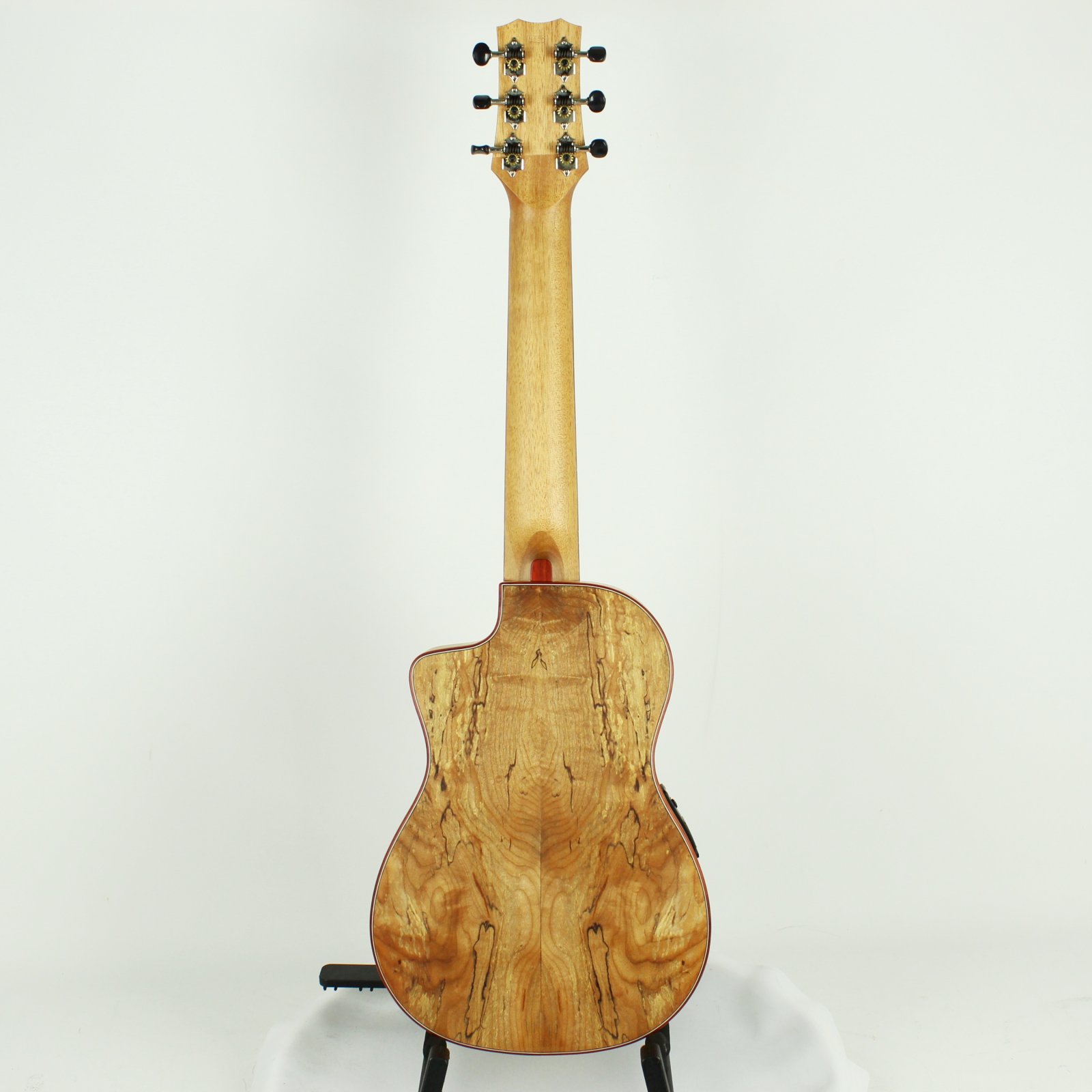 Cordoba Mini SM-CE Acoustic-Electric Nylon String Travel Guitar, Spalted  Maple (USED)