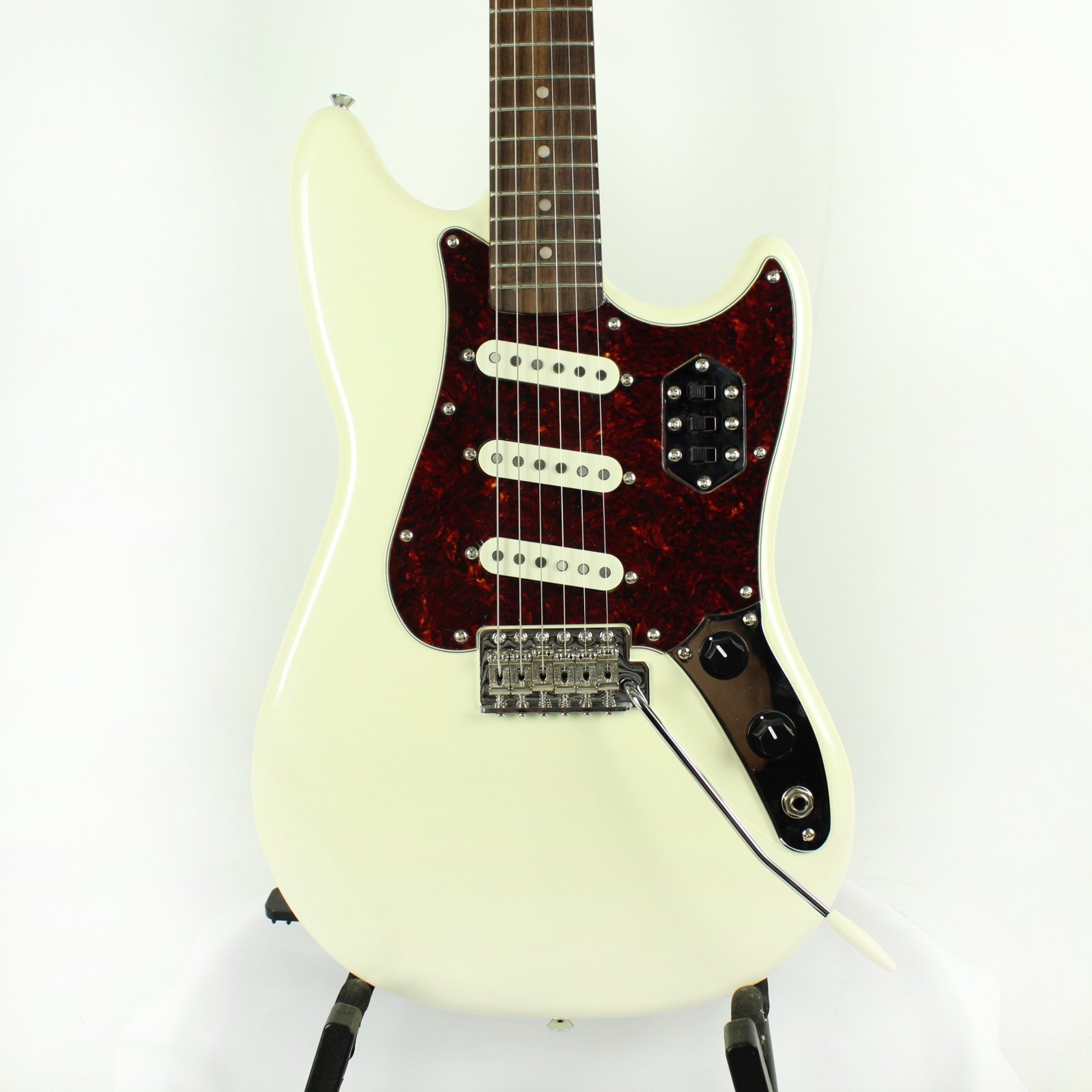 Squier Paranormal Cyclone Electric Guitar, Pearl White (USED)