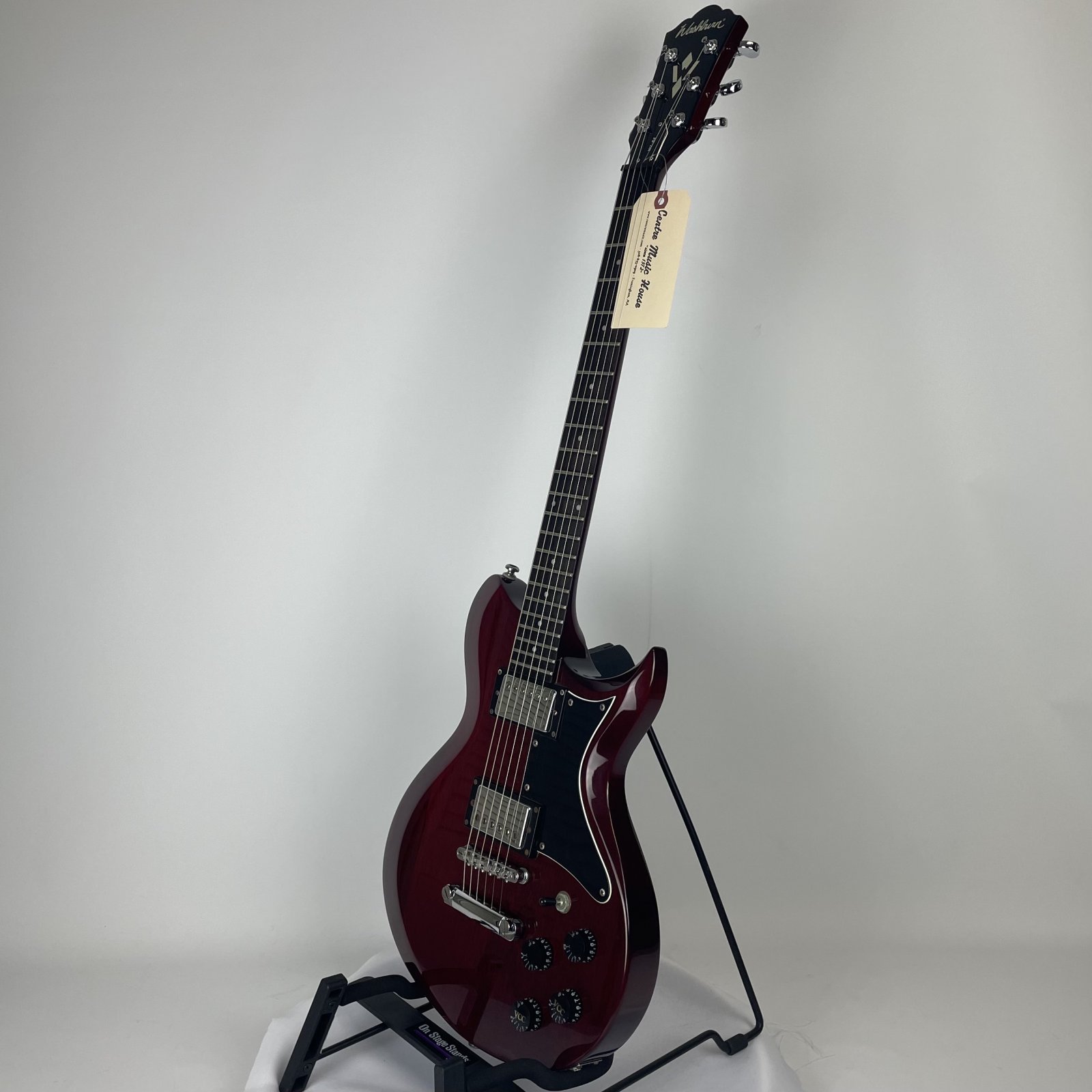激安 Washburn ギター Washburn WI64 Electric Guitar Transparent Red | Guitar Center